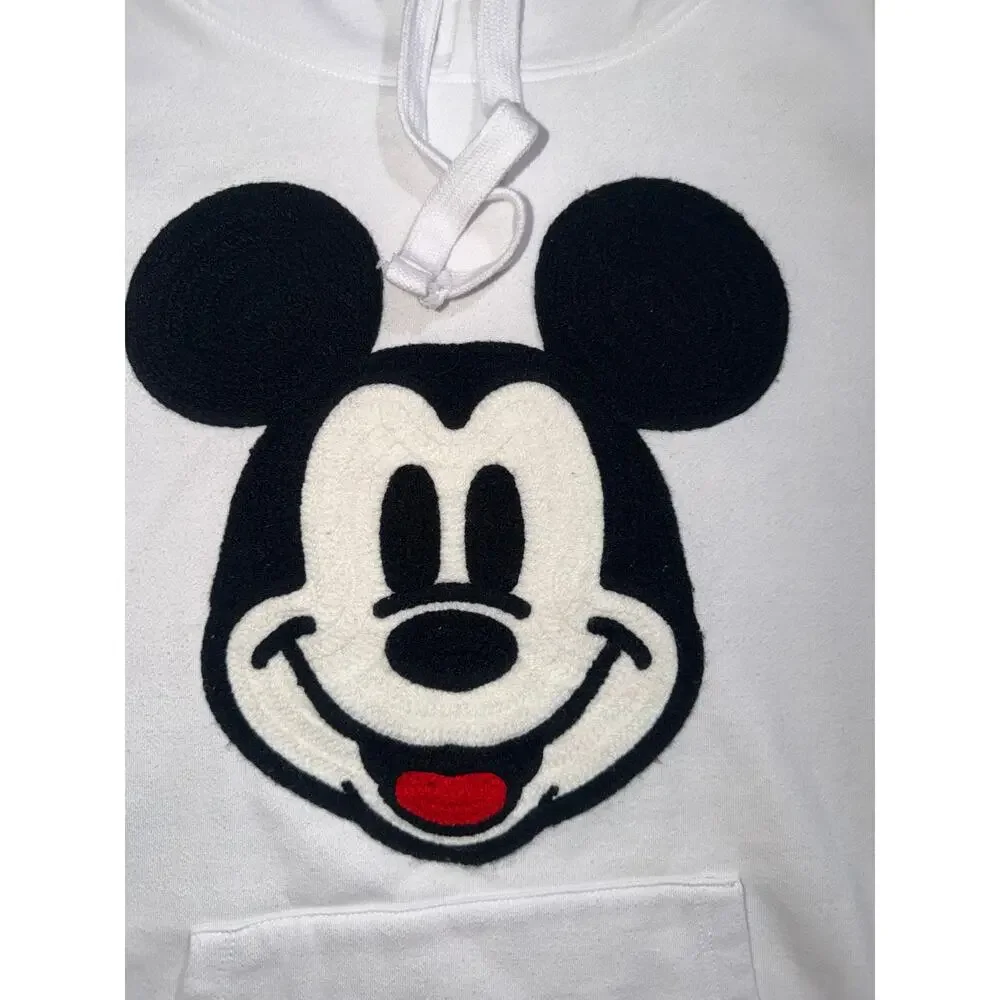 Disney women’s white hoodie embroidered knitted hoodie - Picture 2 of 9